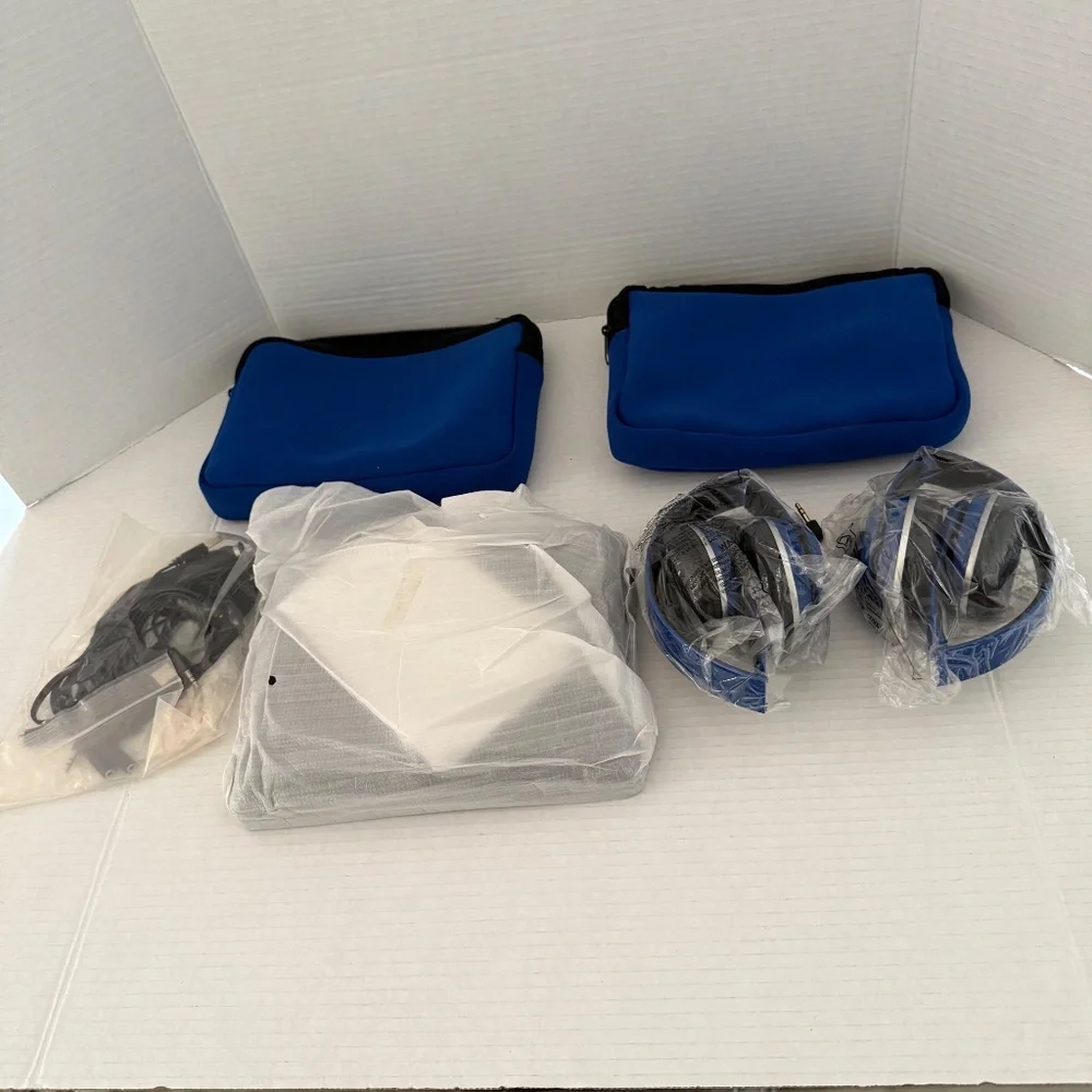 NEW Zeki 9” Smart Tablet + DVD Player Combo w/ Bonus Set of 2 Headphones